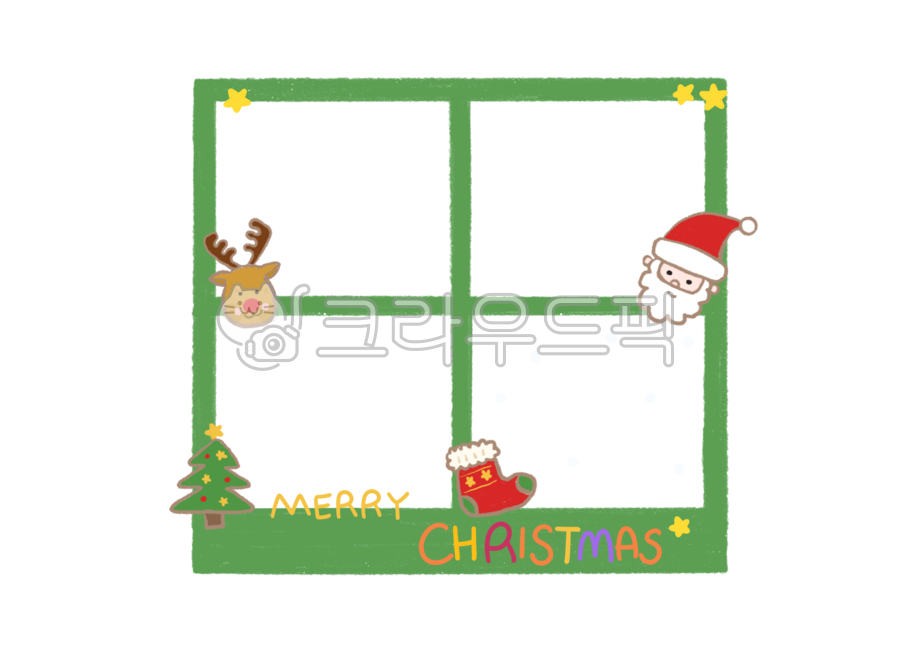 Christmas,Four cuts of Christmas life,winter,Christmas illustration,santa,Four cuts in life,illust,Merry Christmas,border,christmas border,photo frame,Rudolf,socks,tree,christmas,Dakku,illustration,Santa Clause,Photo Frame,frame