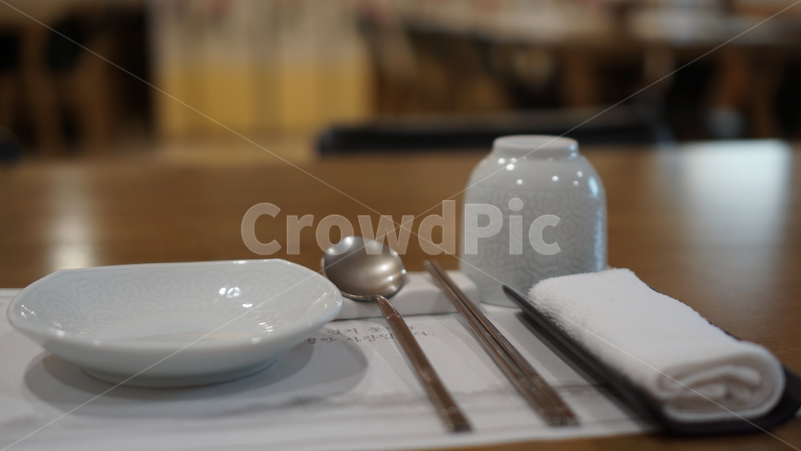 spoon,숟가락,cutlery,셋팅,한정식,수저셋팅,수저