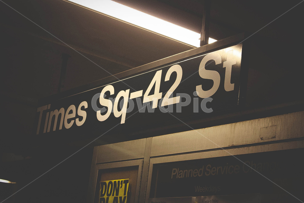 타임스퀘어,timesq,표지판,지하철,subway