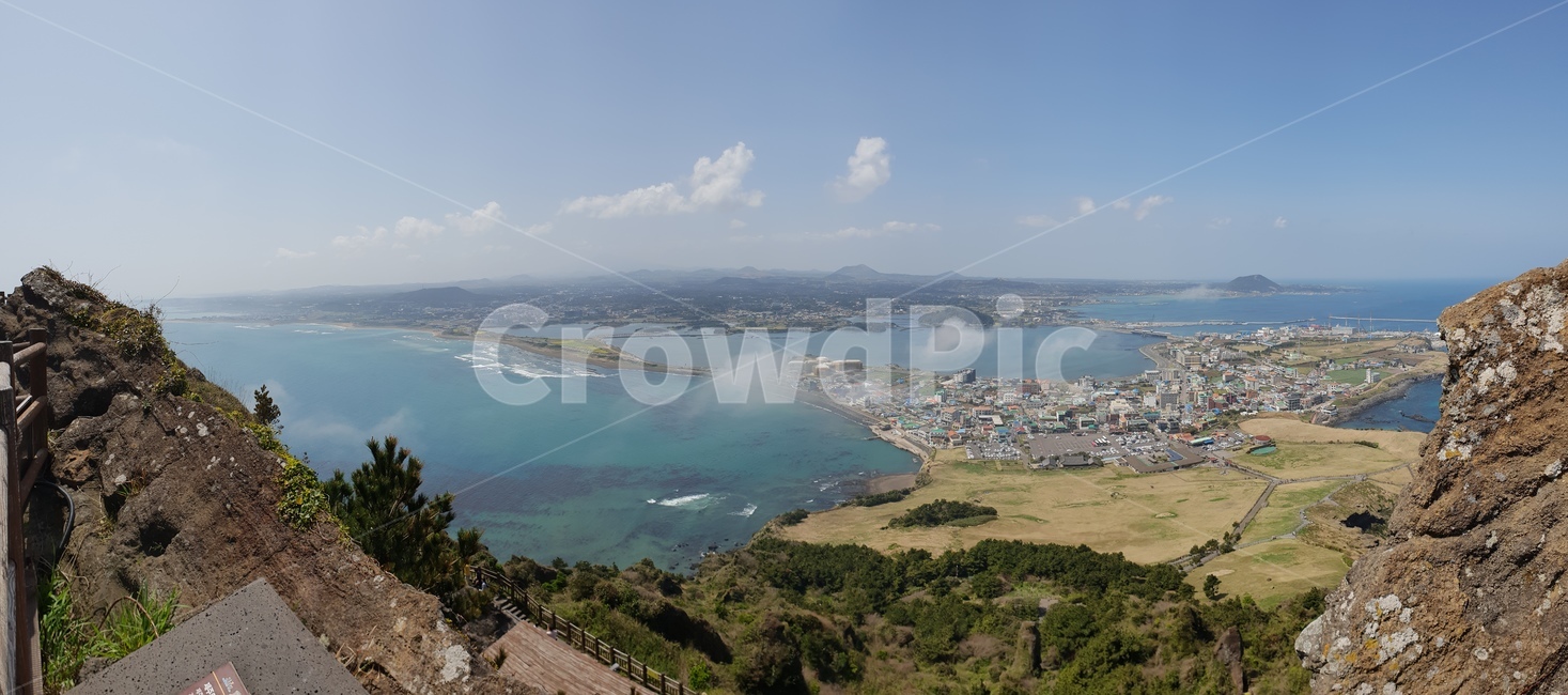 제주도,성산일출봉,일출봉,제주,바다,제주도,jeju,jeju island,시골,마을,풍경,landscape,country,rural,town,경치,outdoors,옥외,nature,자연,scenery,land,땅,aerial view,조감도