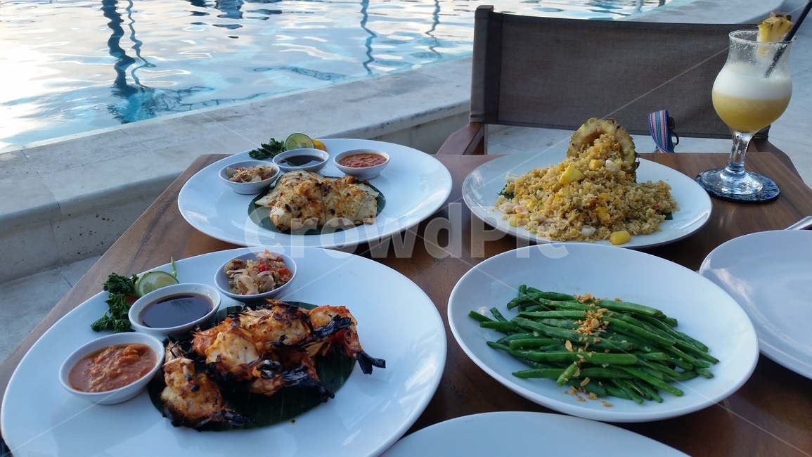 food,meal,음식,발리,수영장