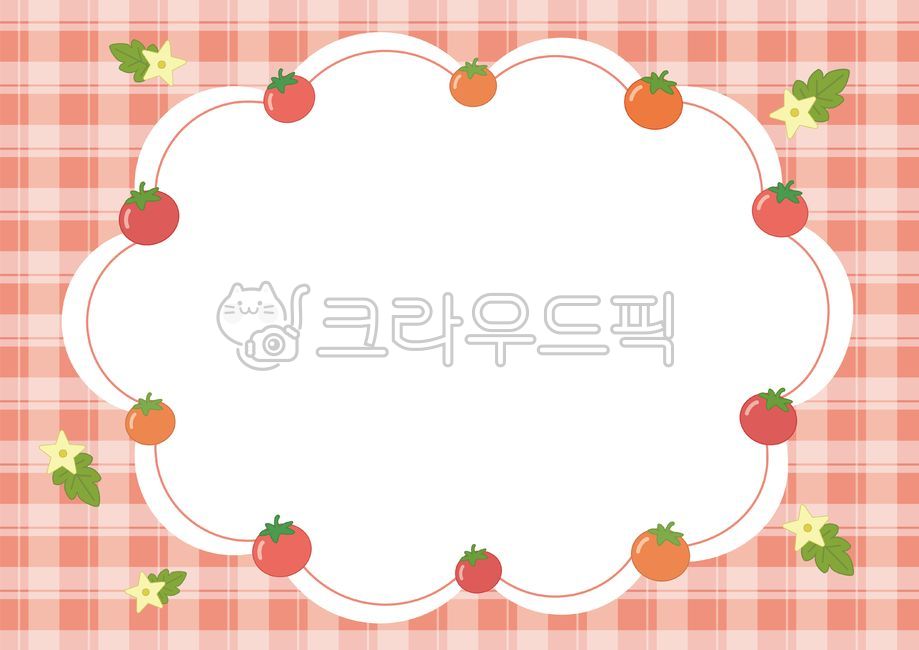 Border illustration,border,tomato,pattern,check,blueberry illustration,summer,background,memo,kindergarten,elementary school,graphic,background,frame,family newsletter background,kindergarten,notice,summer family newsletter,kindergarten 