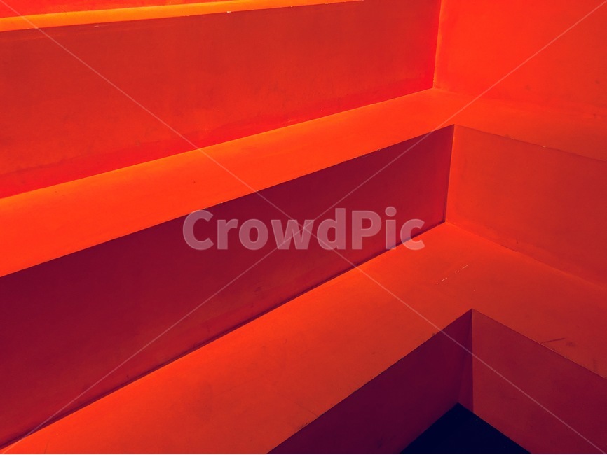 계단,빨간색,레드,red,의자,건축물,건물외관,exterior,building,structure,architecture,construction