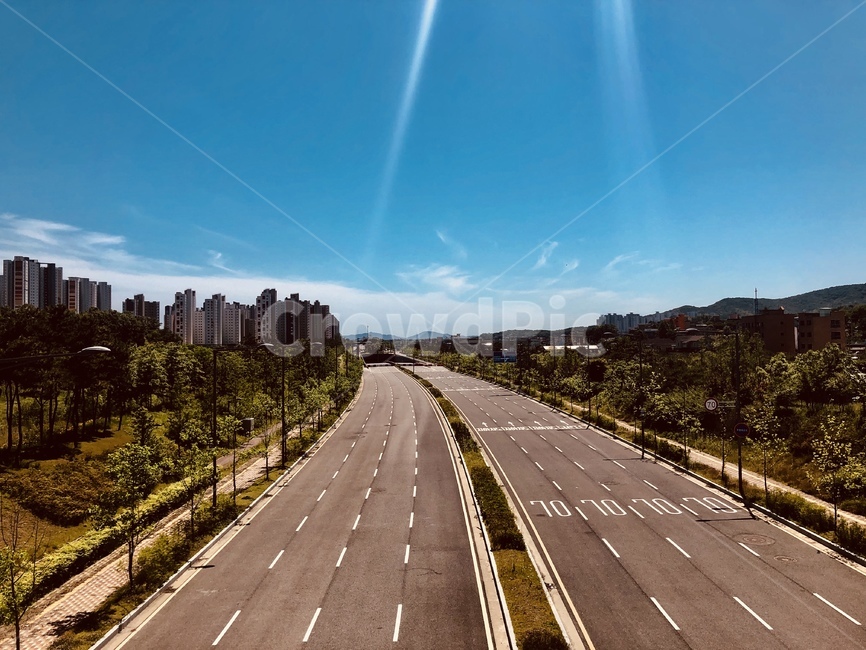 공도,자연,하늘,풍경,도로