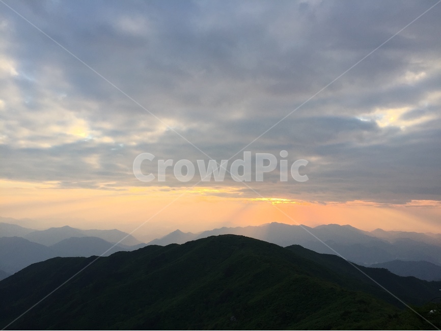 석양,야경,산,하늘,구름,구름사진,자연,실루엣,역광,빛내림,틴들,sunset,night,mountain,sky,cloud,nature,silhouette,backlight,tyndall,자연,풍경,nature,landscape,한국자연풍경,한국자연경관,korea nature landscape,outdoors,옥외,mountain range,산맥