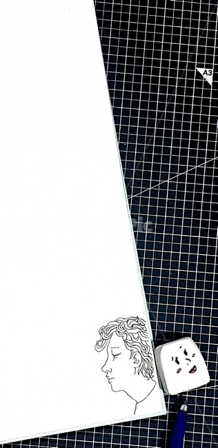 기다림,짝사랑,바라봄,지우개,샤프,그래픽,일러스트레이션,graphic,illustration