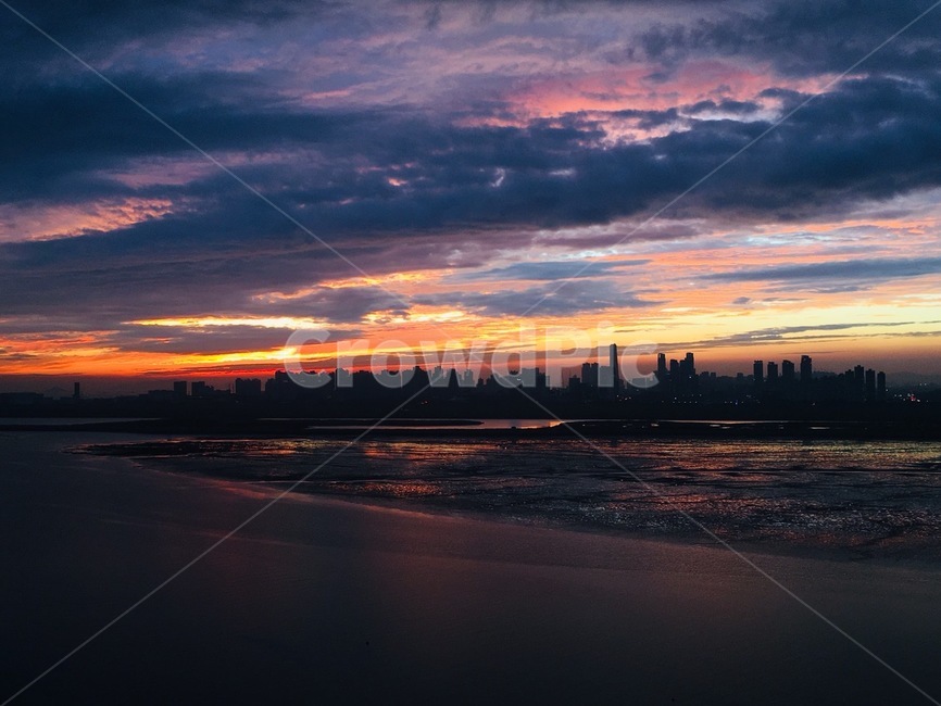 nature,자연,redsky,붉은하늘,황혼,sky,일몰,sunset,하늘,서해바다,바다,저녁노을,붉은노을,석양