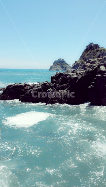 푸르른바다,바다,소용돌이,바위,파도,자연,풍경,nature,landscape,outdoors,옥외,promontory,곶,ocean,대양,water,물,sea