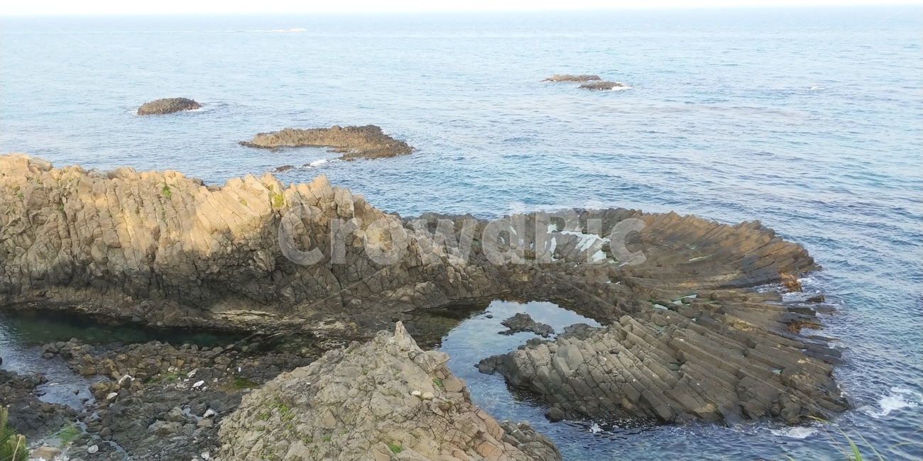 주상절리,바닷가,바위,바다,해변