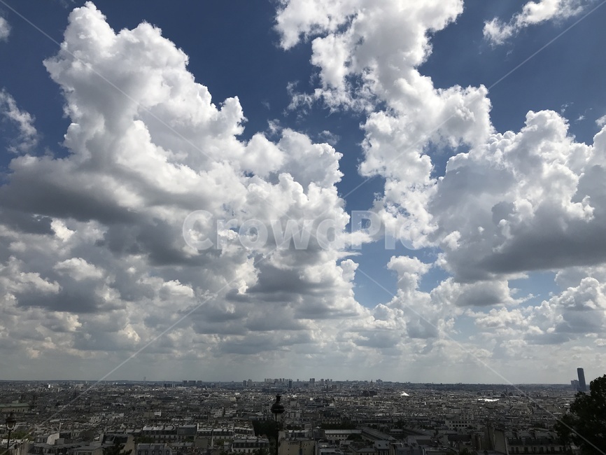 프랑스,파리,몽마르뜨언덕,파리하늘,유럽풍경,france,paris,montmartre,도시,풍경,city,landscape,해외,외국,세계,foreign,oversea,world,세계도시풍경,해외도시풍경,외국도시풍경,world cityscape,nature,자연,outdoors,옥외,weather,날씨,sky,하늘,azure sky,푸른 하늘,cloud,구름,cumulus,적운