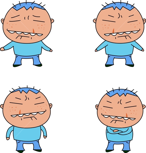 캐릭터,엽기캐릭터,코믹캐릭터,엽기,코믹,개그,만화,웃긴,sd캐릭터,2등신,이모티콘,아바타,개성,못난이,동작,행동,감정,느낌,표정,표현,기분,과장,성격,상황,시추에이션,인물,사람,큰머리,일러스트,벡터,아동,유아,어린이,초등학생,개구쟁이,학생,남자,꼬마,팔짱,신경질,성질,화,화남,짜증,진상,인상,찡그림,썩소,침울,지켜봄,스트레스,장난꾸러기,천진난만,천진함,불만,사람,인물,인간,human,person,얼굴표정,facial expression,face,그래픽,일러스트레이션,graphic,illustration