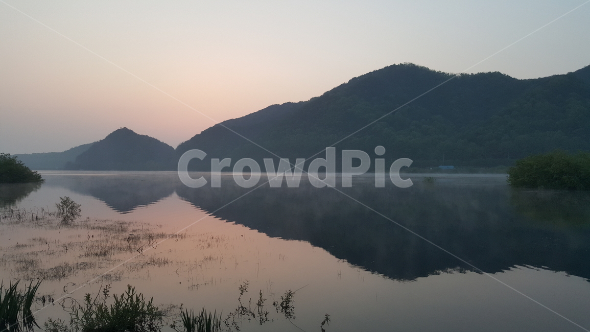강물,노을,하늘,강가,산,물,풍경,자연,자연,풍경,nature,landscape,outdoors,옥외,water