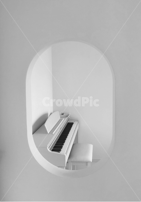 피아노,화이트,흰색,건반,악기,그랜드피아노,piano,악기,음향기기,musical instrument,musical equipment