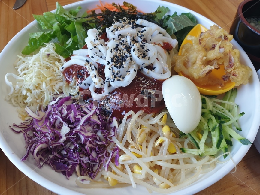 음식,food,쫄면,제주음식,한치품은쫄면