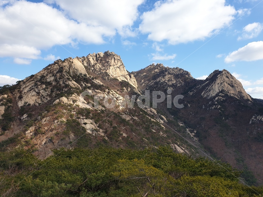 자연,산,북한산,날씨,sky,구름