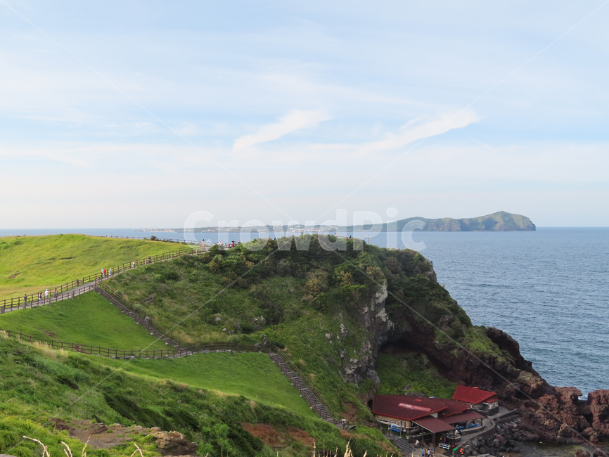 풍경,바다,경치,성산일출봉,제주도,탁트인,scene,jeju