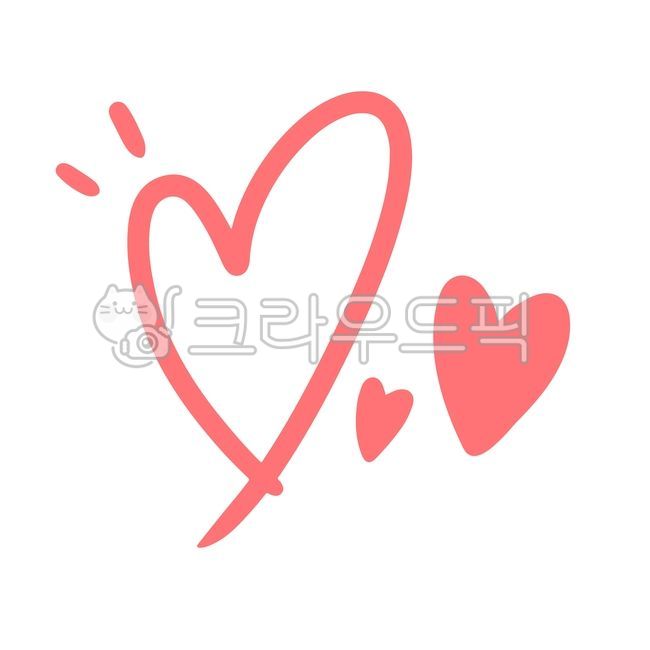 하트,하트종류,손그림,일러스트,사랑,러브,웨딩,친구,연인,애인,하트그림