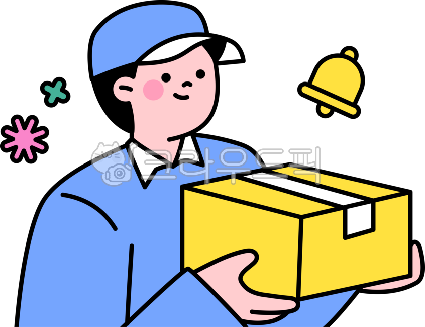 outline,cute,simple,plain,illustration,shopping,store,market,shop,purchase,sale,consumer,buy,shopping mall,person,upper body,courier,delivery,delivery man,courier