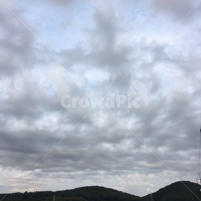 하늘,구름,자연,산,풍경