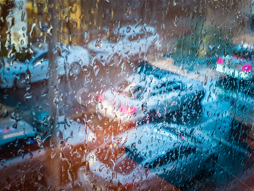 비,창가,rain,window,road,빗물,물방울