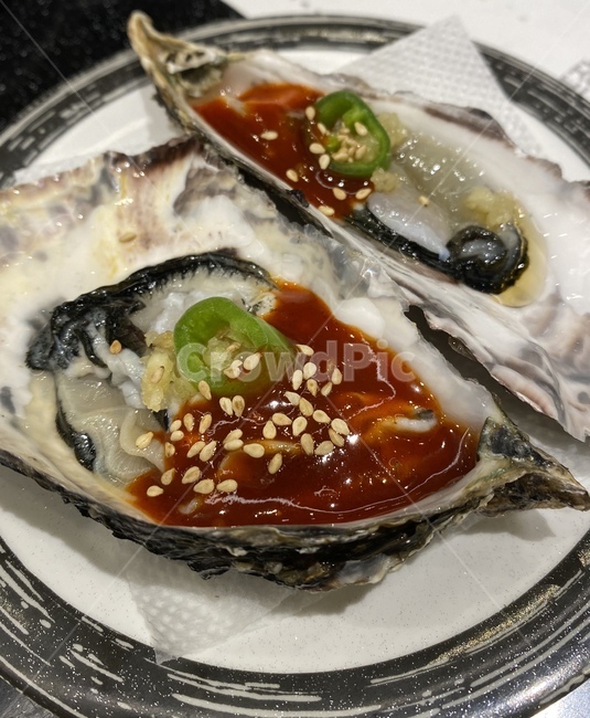 석화,초고추장,굴,음식,food,oyster
