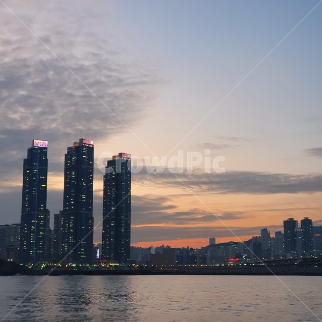 부산,busan,노을,city,urban