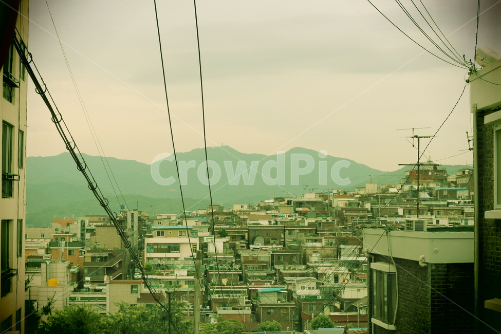 도시풍경,주택가,성남시풍경,도시,소박한도시,도시,풍경,city,landscape,한국도시풍경,한국도시경관,korea cityscape,cable,케이블,power lines,전력선,electric transmission tower,송전탑