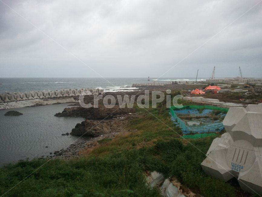 제주도,바다,풍경,흐림,경치,자연,풍경,nature,landscape,land,땅,outdoors,옥외
