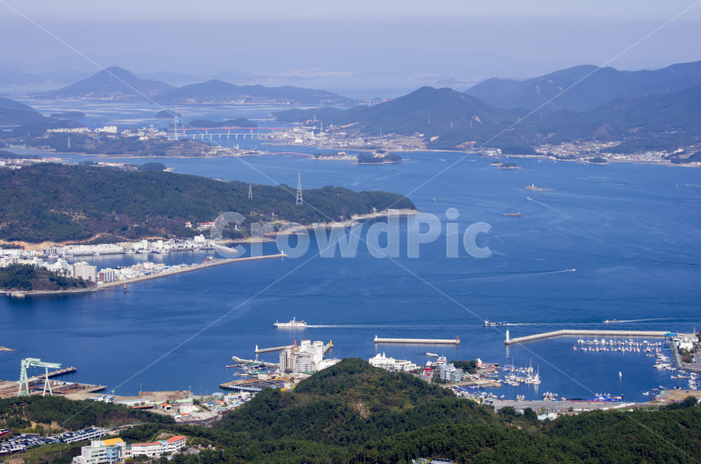 통영,바다,섬,하늘,푸른하늘,경치,자연,풍경,nature,landscape,outdoors,옥외,land,땅,ocean,대양,sea,water,물,shoreline,해안선,scenery,coast,연안