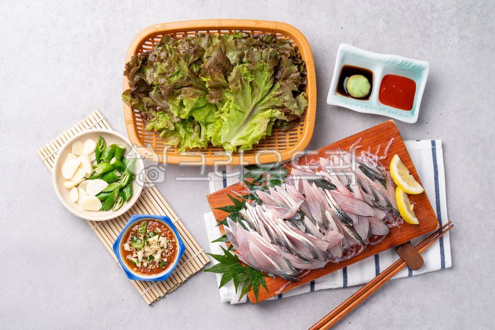 음식, 식사, food, dish, 회, 사진,이미지,일러스트,캘리그라피 - coolazrael작가