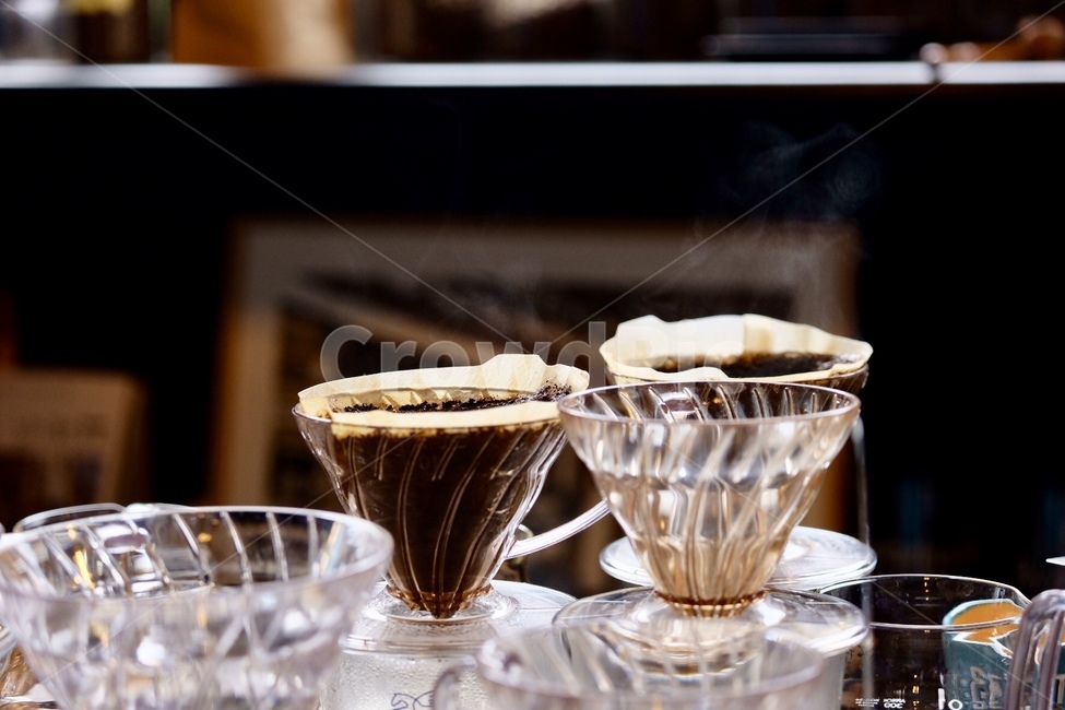 coffee beans,tea,cafe,coffee,steam,grindstone,kettle,cup