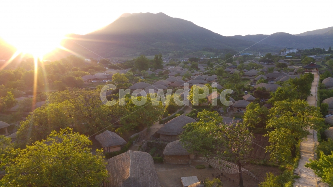일출,일몰,마을,낙안읍성,옛날,옛마을,시골,마을,풍경,landscape,country,rural,town,한국전통,한국문화,korean traditional,korean culture