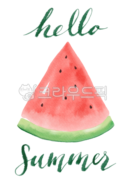 여름,계절,시즌,일러스트,일러스트레이션,그림,드로잉,수채화,수작업,배경,백그라운드,캘리그라피,캘리,캘리그래피,열대,트로피컬,식물,열대식물,여름식물,자연,과일,음식,수박,tropical,drawing,painting,illustration,background,watercolor,calligraphy,plant,nature,hello,summer,food,fruit,watermelon