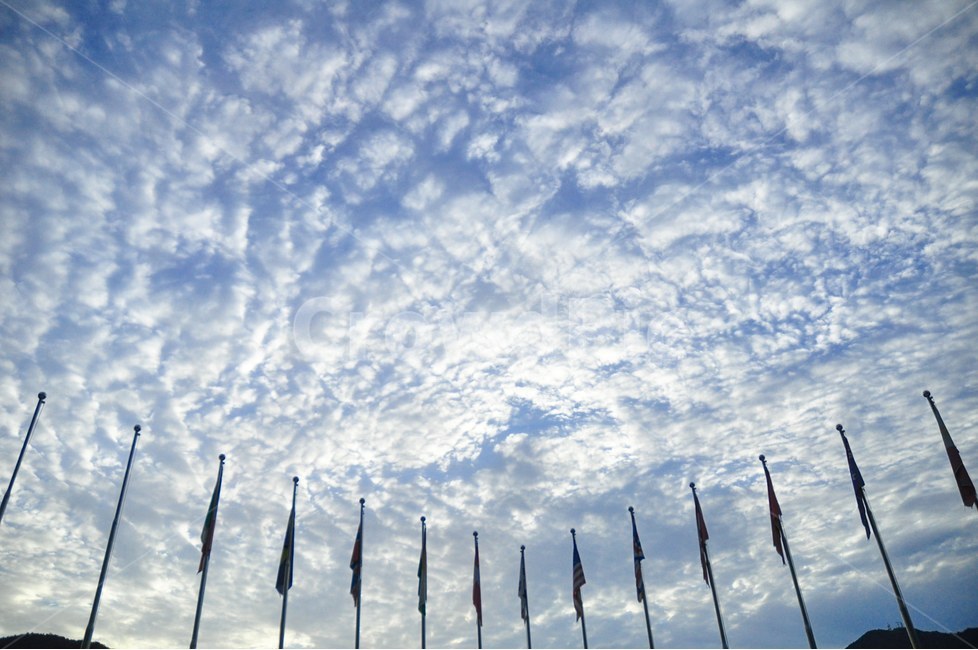 게양대,하늘,구름,자연,풍경,배경,실루엣,자연,풍경,nature,landscape,outdoors,옥외,sky
