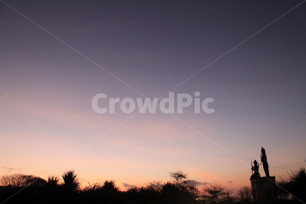 인도네시아,인도에시아,발리,누사두아,석양,indonesia,bali,nusadua,sunset,dusk,twilight,silhouette,실루엣,일몰,붉은하늘,redsky,sky,하늘,아르주나,크리슈나,arjuna,krishna