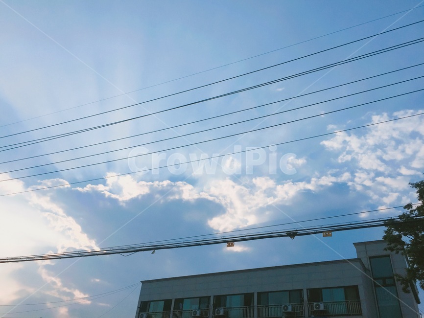 하늘,구름,여름,케이블,cable,sky,cloud