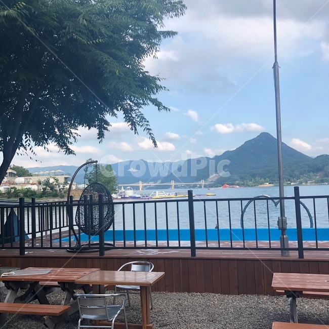 풍경,강,나무,자연,휴가,자연,풍경,nature,landscape,bench,벤치,chair,의자