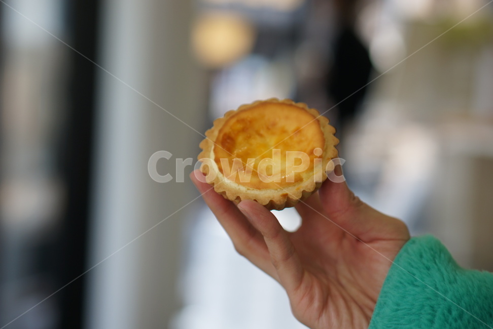 타르트,간식,손가락,버터,노란색,디저트,간식,후식,dessert,snack