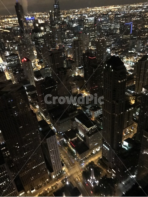 시카고,야경,존행콕타워,chicago,96층야경,야경,밤,풍경,nightscape,night,landscape,경치,outdoors,옥외,nature,자연,scenery,aerial view,조감도