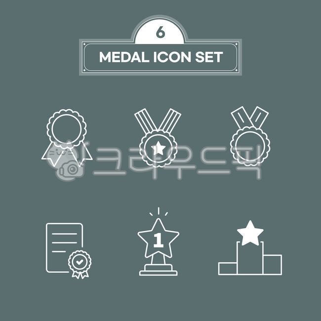 Line icon,iconset,icon,medal,Simple icon