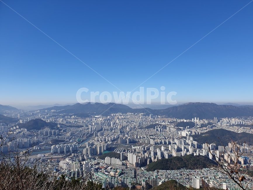 자연,부산,해운대,정상,장산,도시,풍경,city,landscape,한국도시풍경,한국도시경관,korea cityscape,경치,nature,outdoors,옥외,scenery,aerial view,조감도