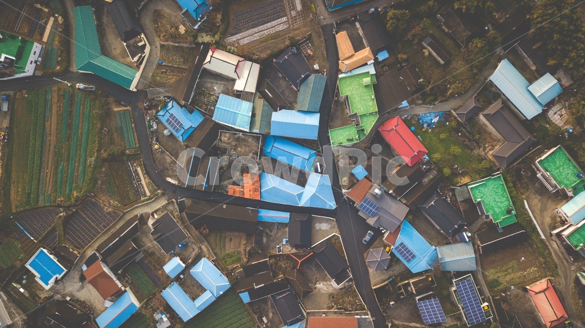 남해,마을,시골마을,드론,논,밭,지붕,시골지붕,시골,마을,풍경,landscape,country,rural,town
