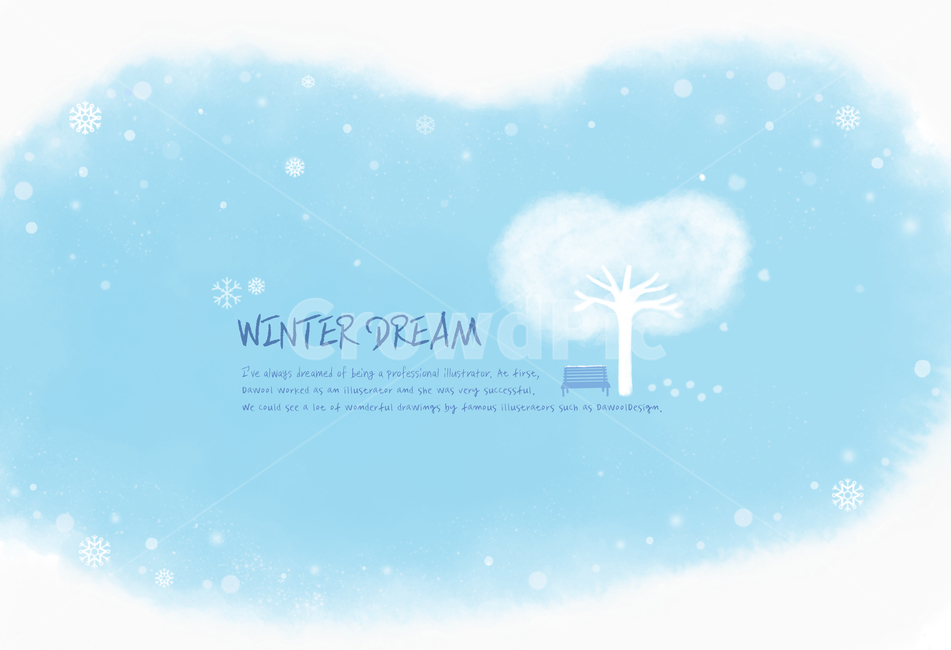 눈,나무,의자,벤치,프레임,겨울,감성,엽서,겨울,계절,winter,season,자연,풍경,nature,landscape,그래픽,일러스트레이션,graphic,illustration,outdoors,옥외