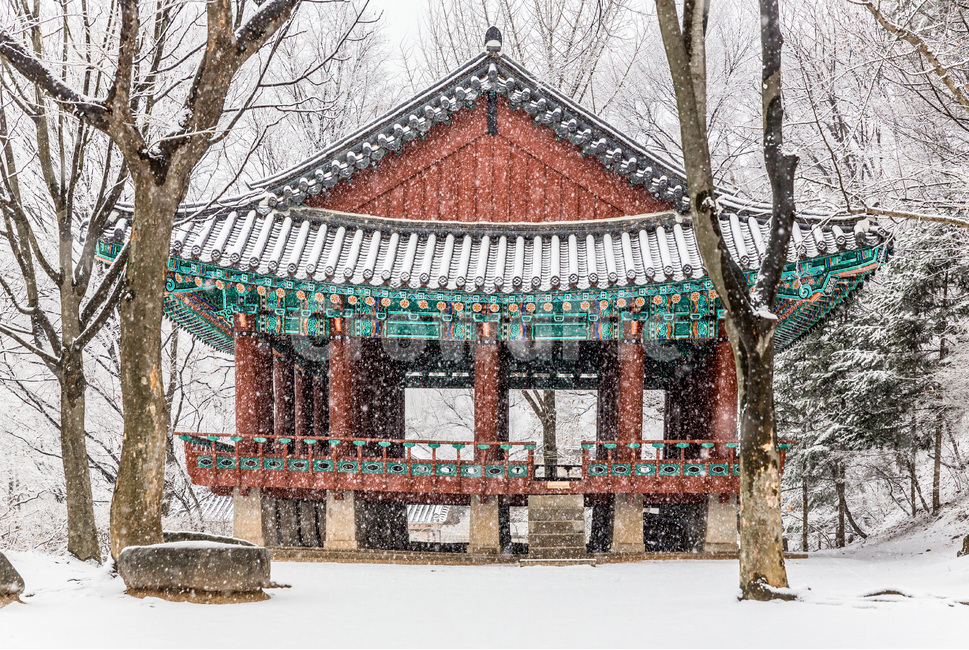 정자,설경,누각,문화유산,전통,겨울,계절,winter,season,한국전통,한국문화,korean traditional,korean culture,건축물,건물외관,exterior,building,structure,architecture,construction