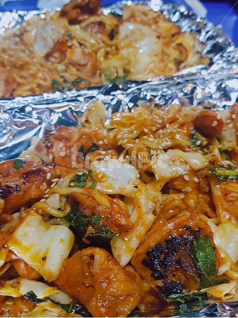food,닭갈비,라면사리,음식,야식