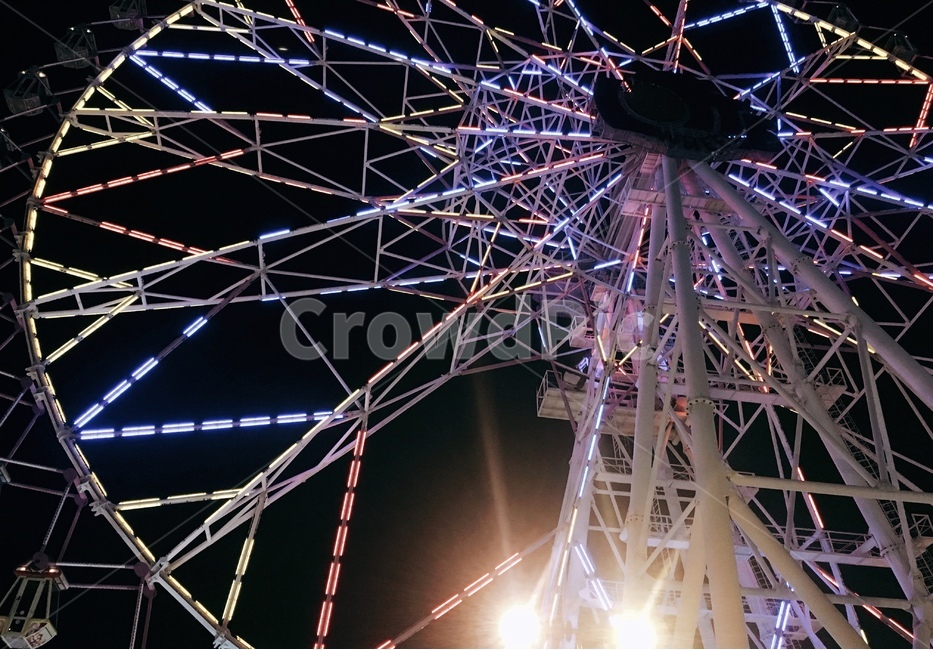 놀이기구,대관람차,전구,화려한,신나는,야경,밤,풍경,nightscape,night,landscape,놀이공원,놀이동산,놀이터,amusement park,playground