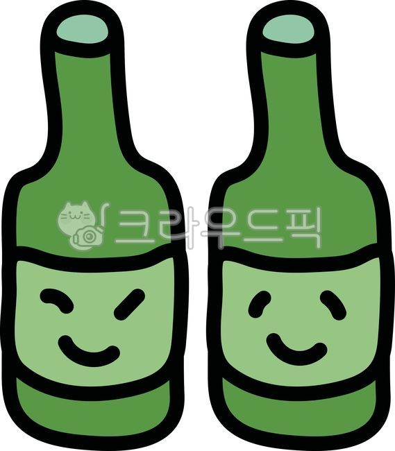 소주,소주일러스트,소주그림,술그림,술,술일러스트
