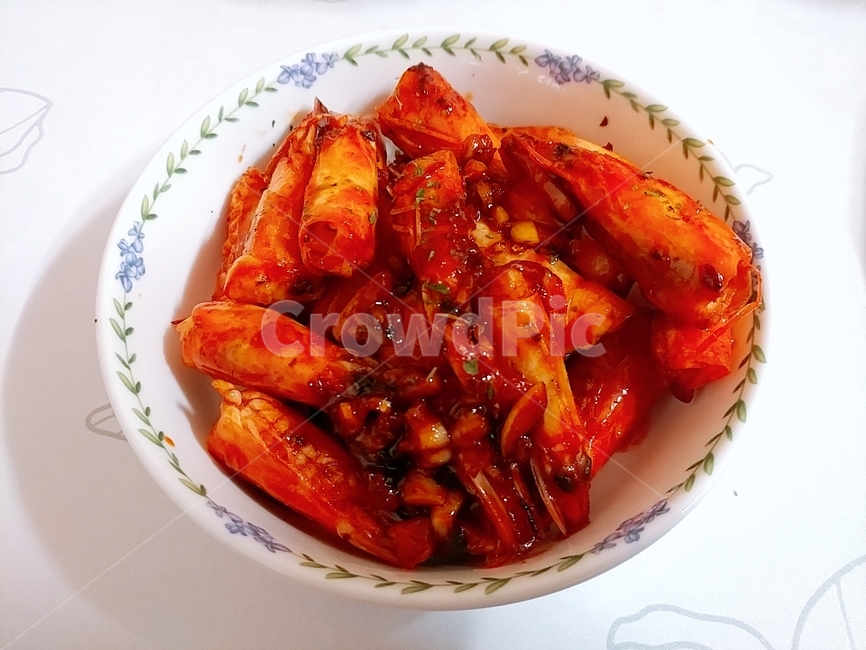 새우,새우요리,새우머리요리,dish,요리,식사,food,음식,매운,매콤한,맥주안주,야식,간식,술안주,소주안주,매운음식,짭짤한