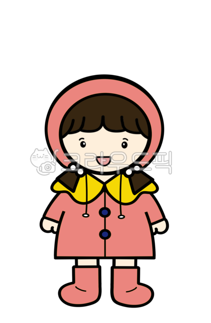 일러스트,손그림,유치원자료,어린이집자료,우비,유치원,어린이집,어린이집환경구성,유치원환경구성,유치원이미지,어린이집이미지,어린이,꼬마,유치원생,여자어린이