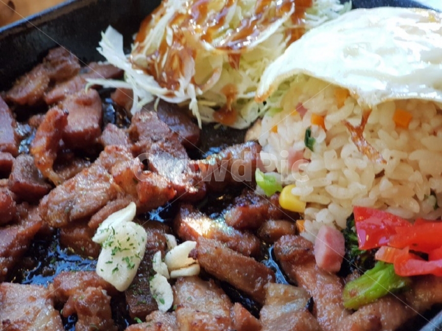 음식,고기,볶음밥,스테이크,목살,데이트,샐러드,바베큐,음식,식재료,요리,food,cook,meal,dishes,food reserves,육류,고기,meat